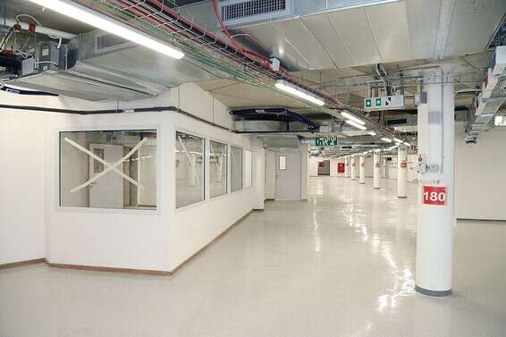 המחלקה התת קרקעית // צילום באדיבות ביה"ח